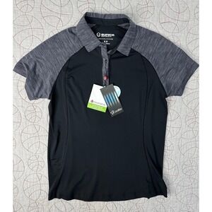 SUNICE Ashley DreamSkin Coollite Short Sleeve Polo Shirt / Women's Medium / LOGO